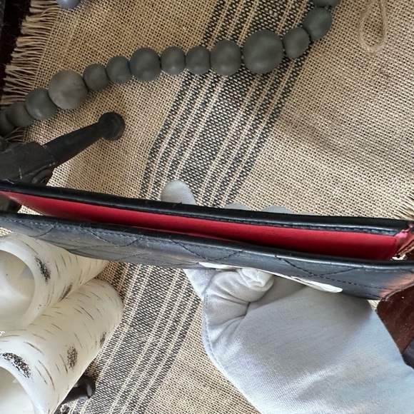 Channel Combon Line Lambskin long bifold wallet - Picture 13 of 16